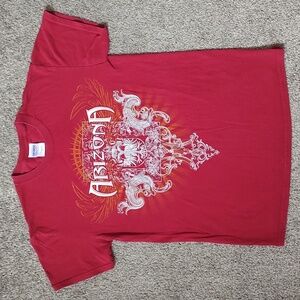 Gildan Heavy‎ Cotton Size Small Arizona Red Unisex T-shirt